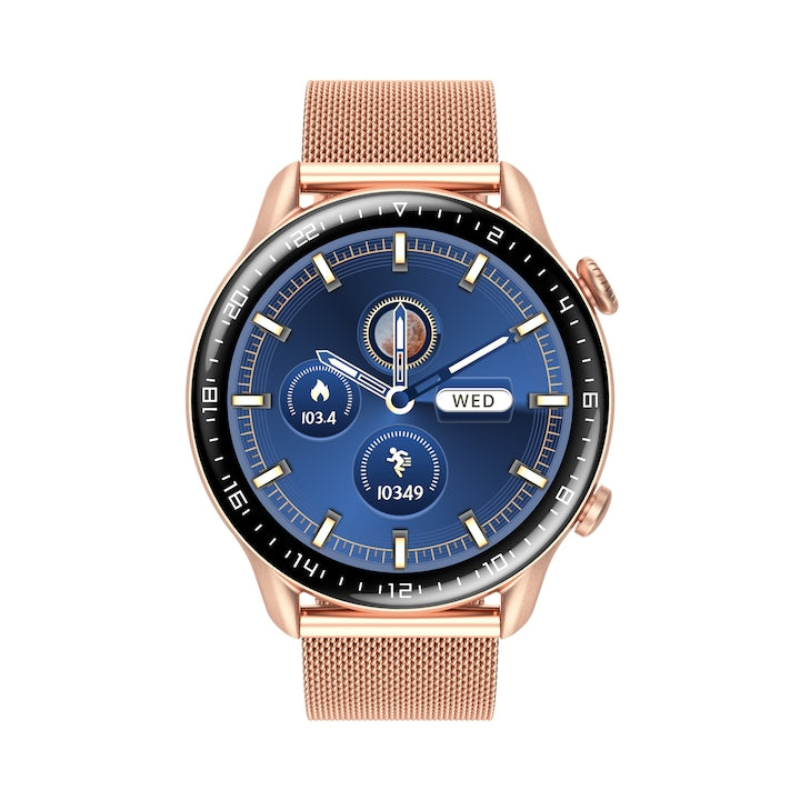 Ceas Smartwatch Femei Wonlex® DW13 Starlight, Gold