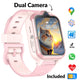 Ceas Smartwatch Copii Si Telefon Techone KT42, Roz