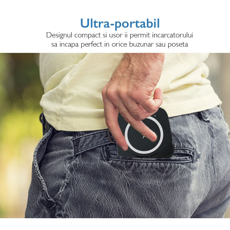 Statie incarcare wireless 3 in 1 universal pliabil Loowoko® PB11