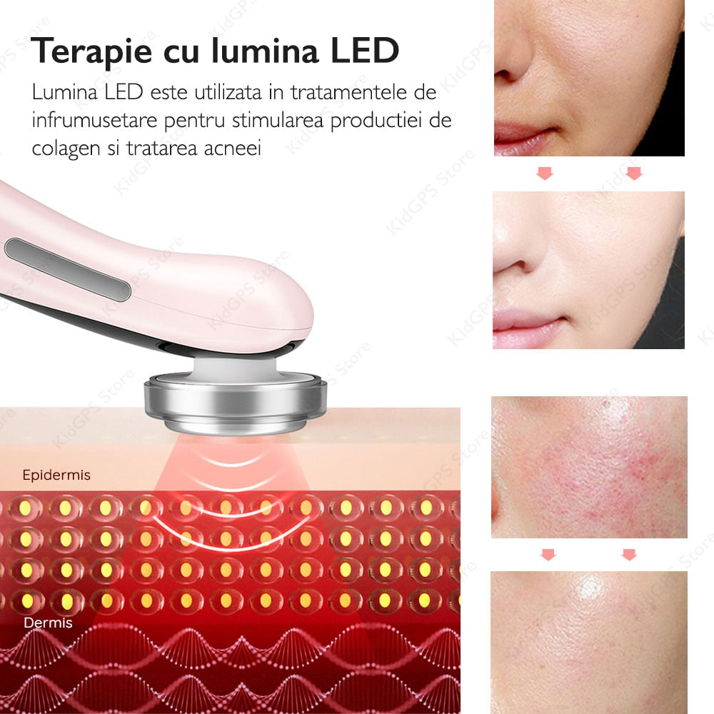 Aparat pentru ingrijire faciala 5 in 1 Horigen™ W-618