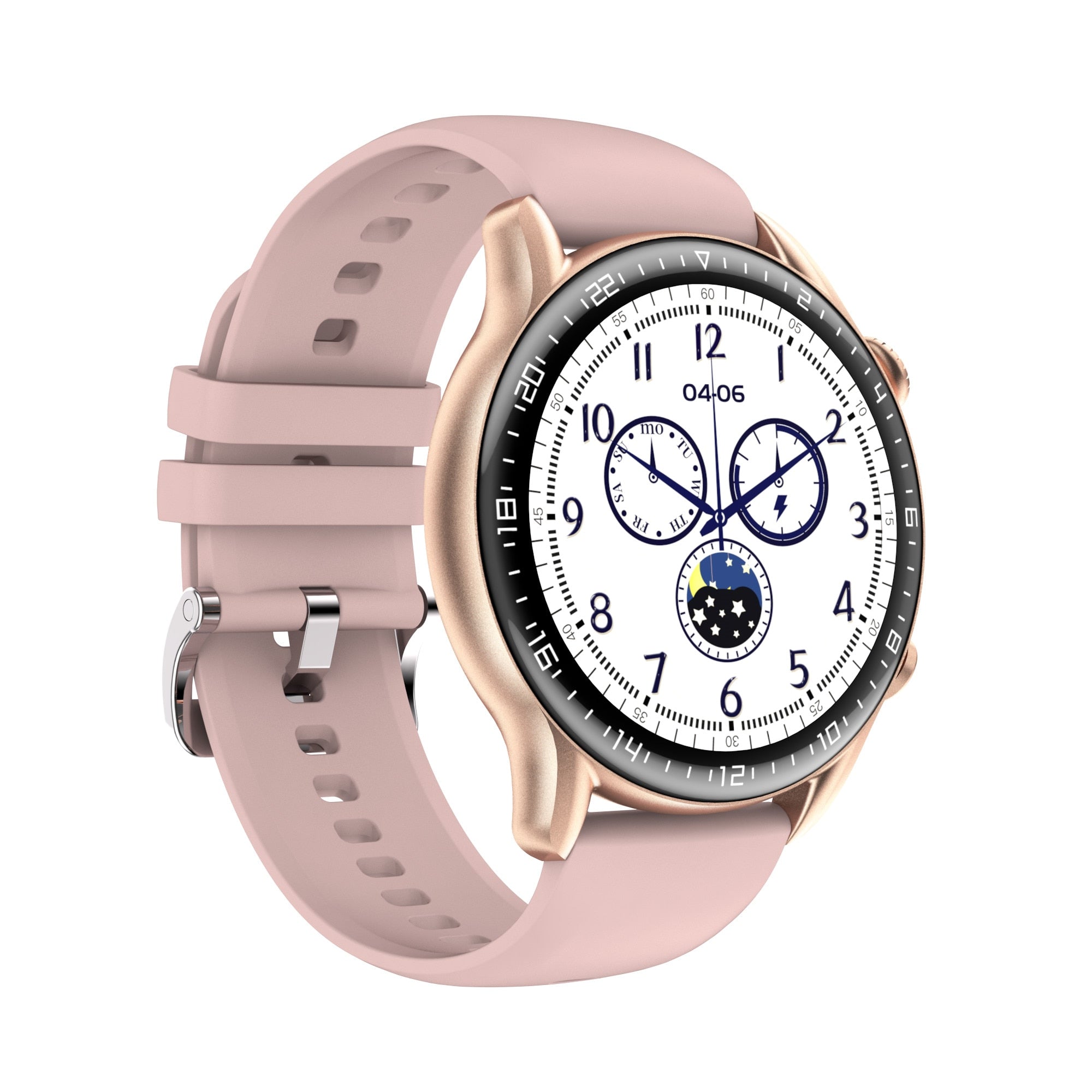 Ceas Smartwatch Femei Wonlex® DW13 Starlight, Gold
