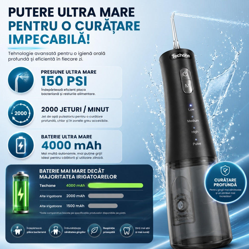 Irigator Bucal Si Oral Profesional Techone HydroBlast