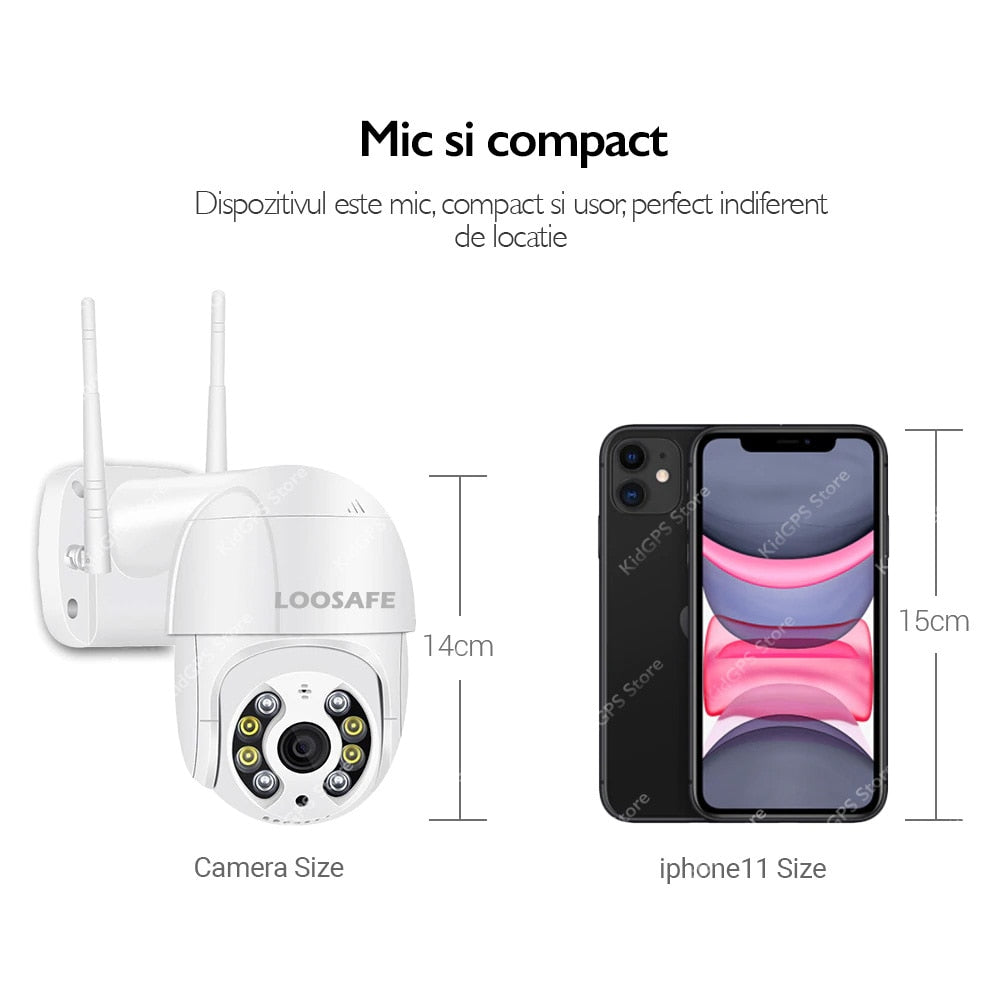 Camera de supraveghere WIFI Loosafe® 50HS Pro+