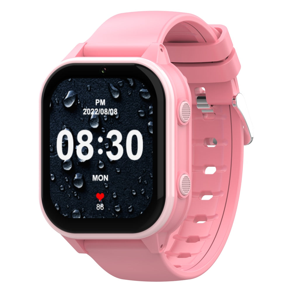 Ceas Smartwatch GPS Copii cu Localizare si Telefon Techone™ KT19T, Roz