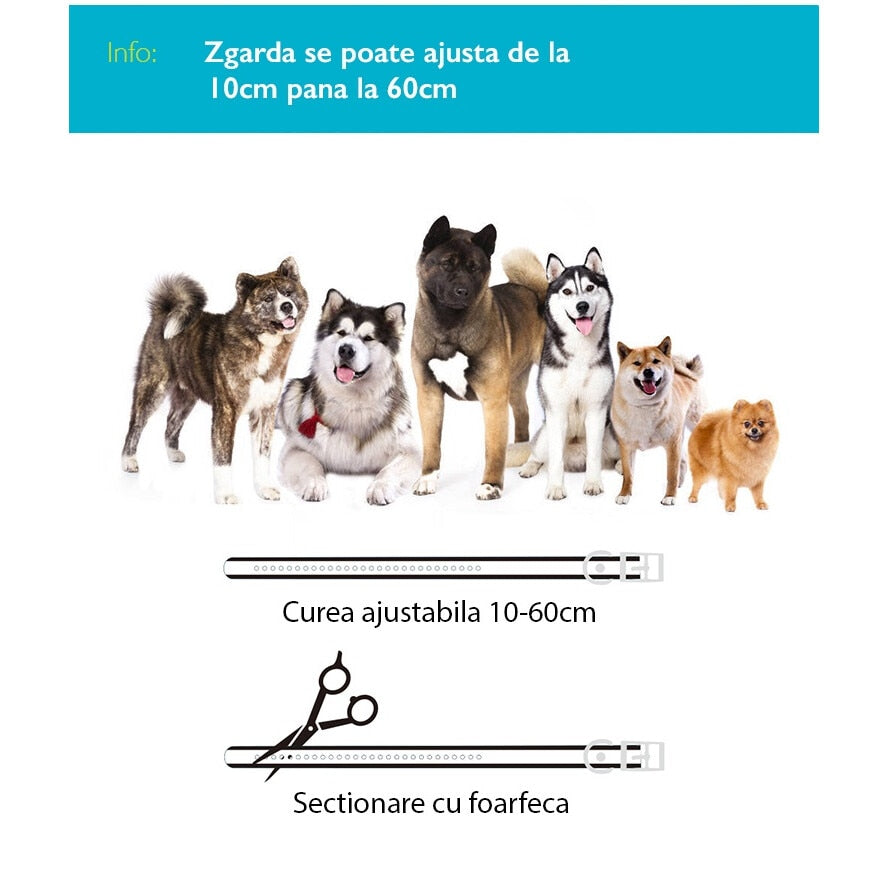 Zgarda anti latrat Techone® PET DC676 Pro