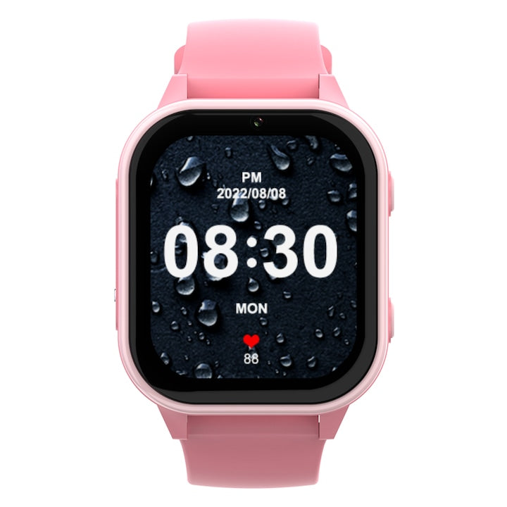 Ceas Smartwatch GPS Copii cu Localizare si Telefon Techone™ KT19T, Roz