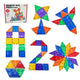 Set Constructie Blocuri Magnetice Copii KidProtect Big Tiles Puzzle