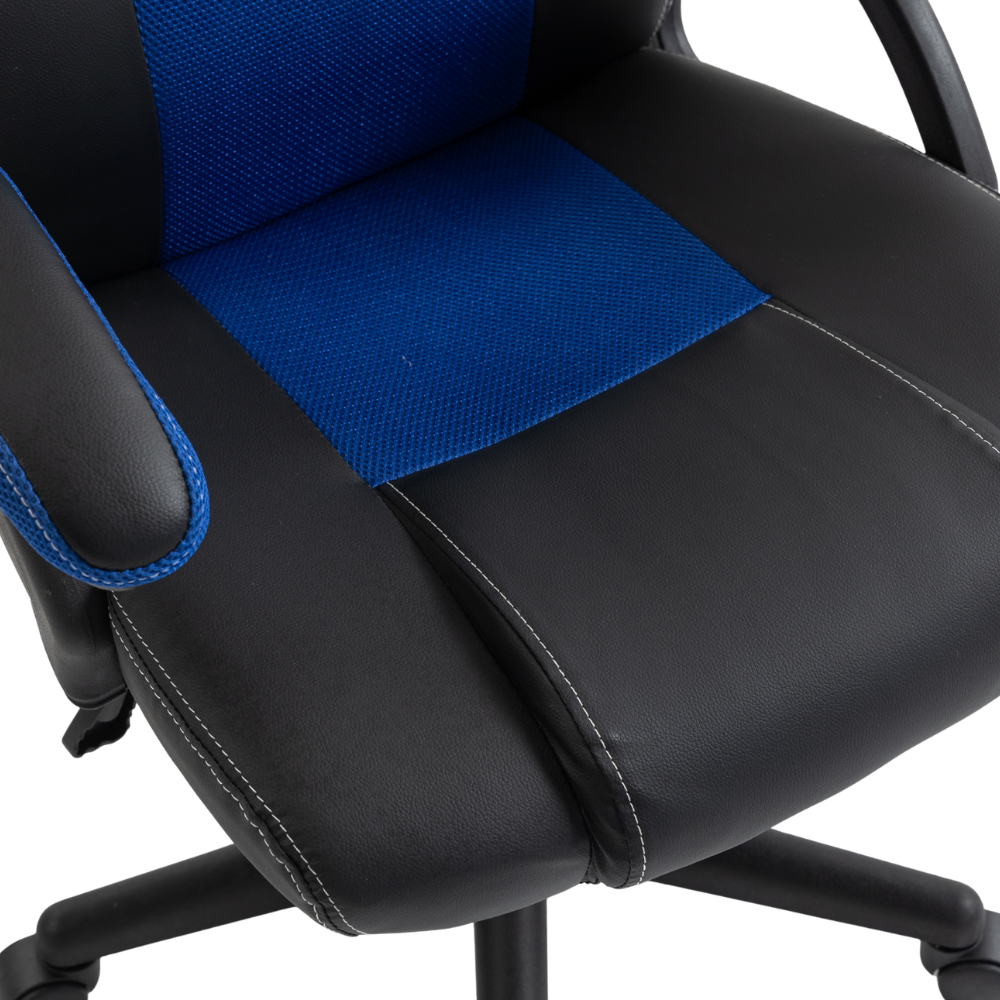 Scaun de Birou si Gaming Pentru Copii KD Home Prime Starter, Negru/Albastru