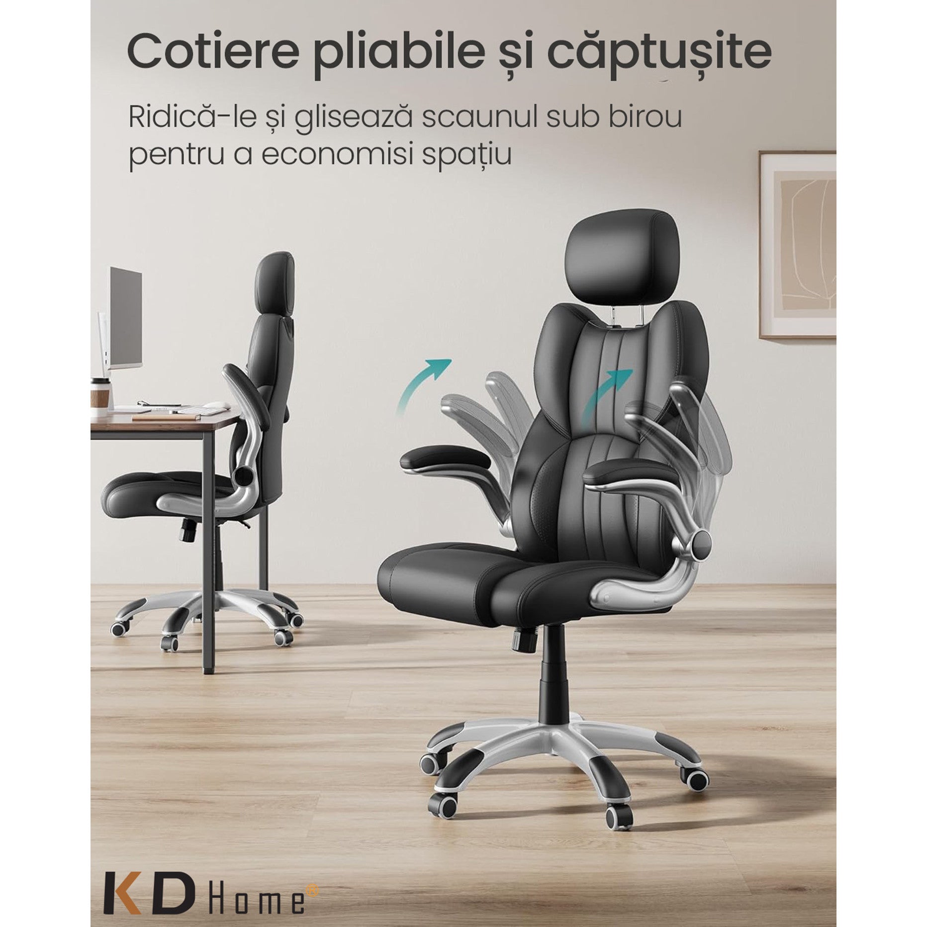 Scaun De Birou Directorial Ergonomic KD Home Stratos Glide