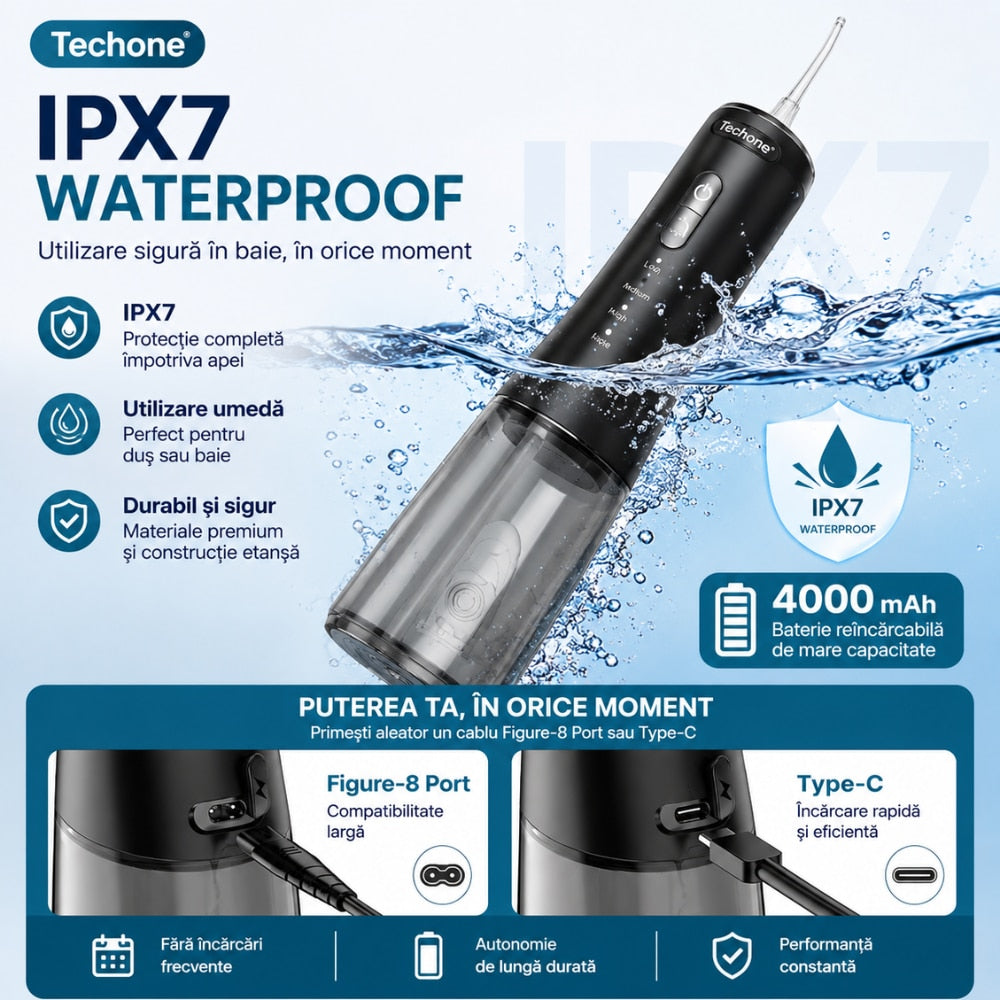 Irigator Bucal Si Oral Profesional Techone HydroBlast