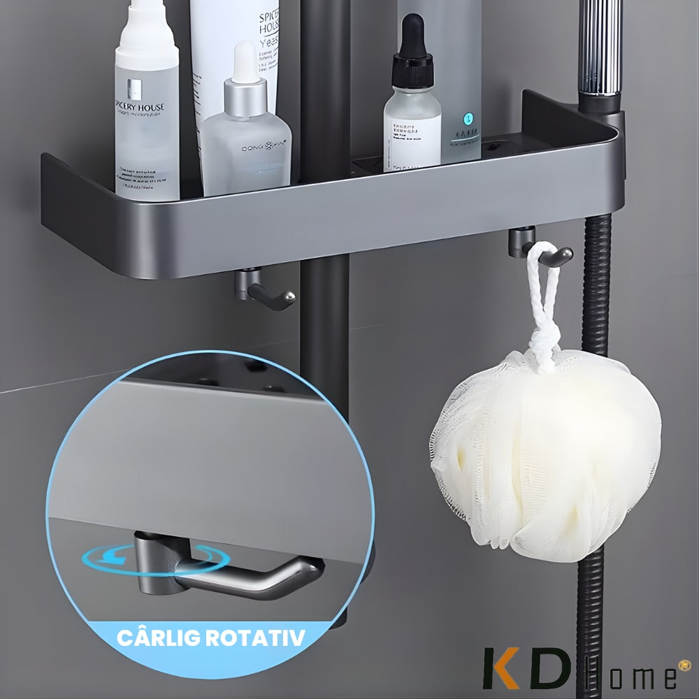 Suport Organizator Pentru Dus si Baie Topaqua Shower Helper