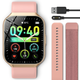 Ceas Smartwatch Femei TechONE VitaSense Pro, Auriu