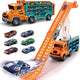 Set Camion Tir De Jucarie Extensibil Lansator Masinute Pentru Copii Transport, KidProtect Rocket Lunch