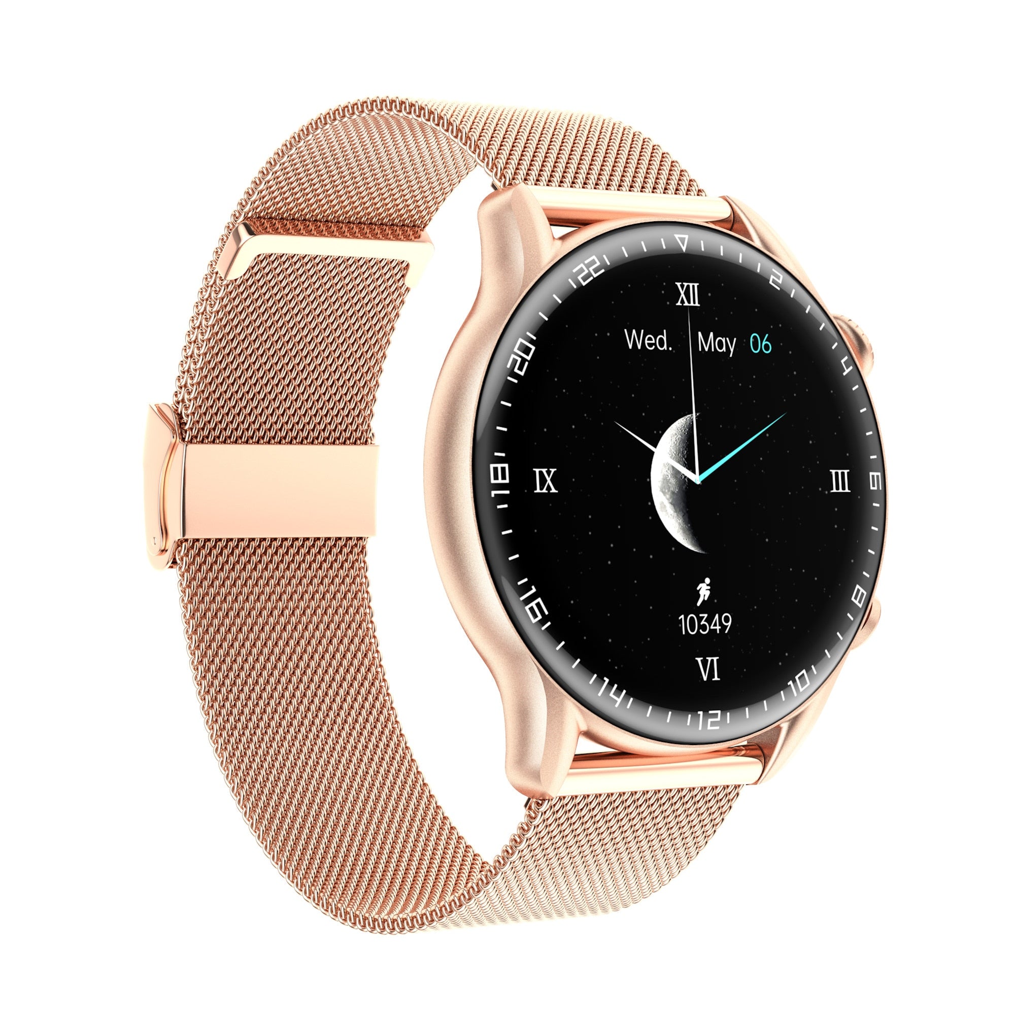 Ceas Smartwatch Femei Wonlex® DW13 Starlight, Gold