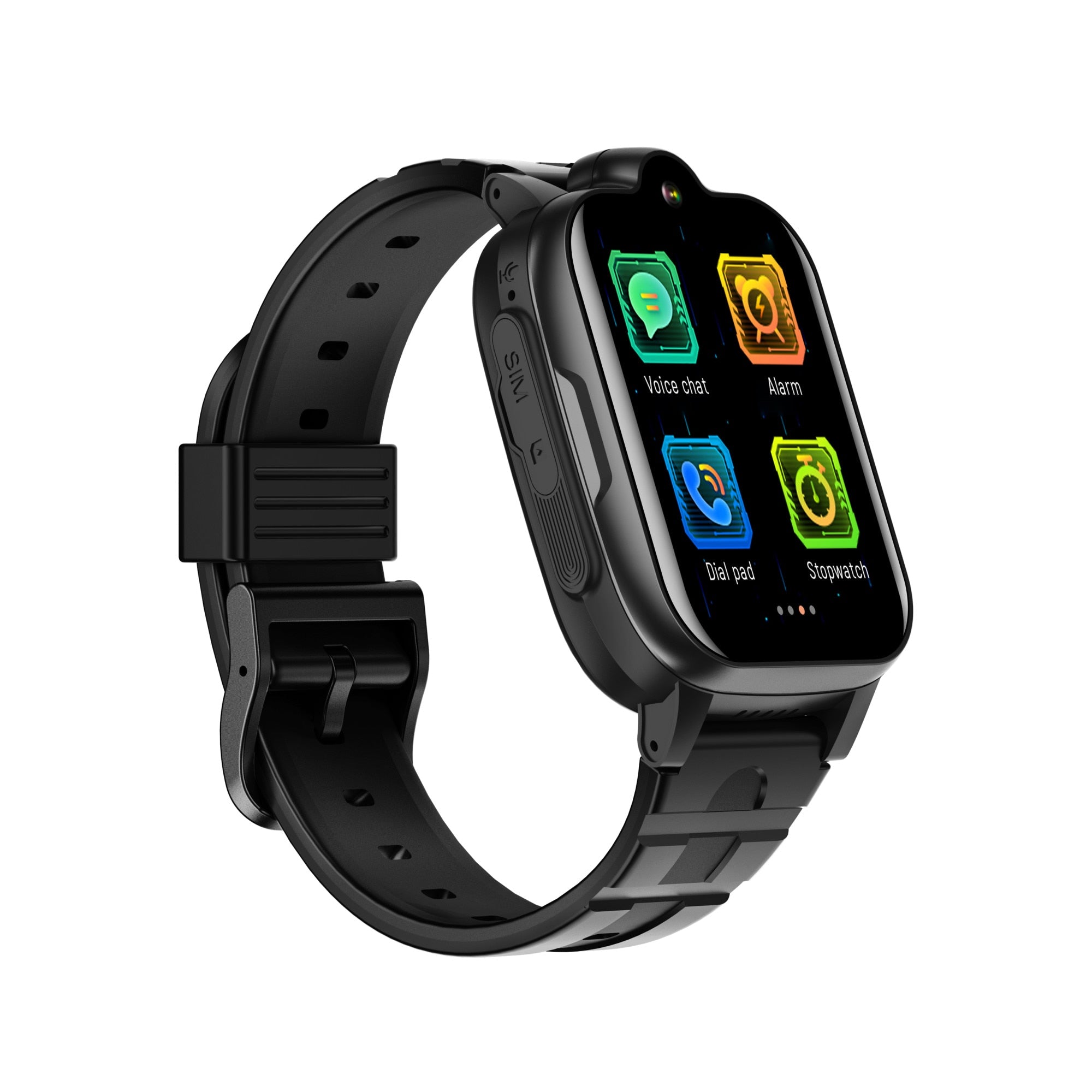 Ceas smartwatch GPS copii Techone™ CT08 Plus+, Negru