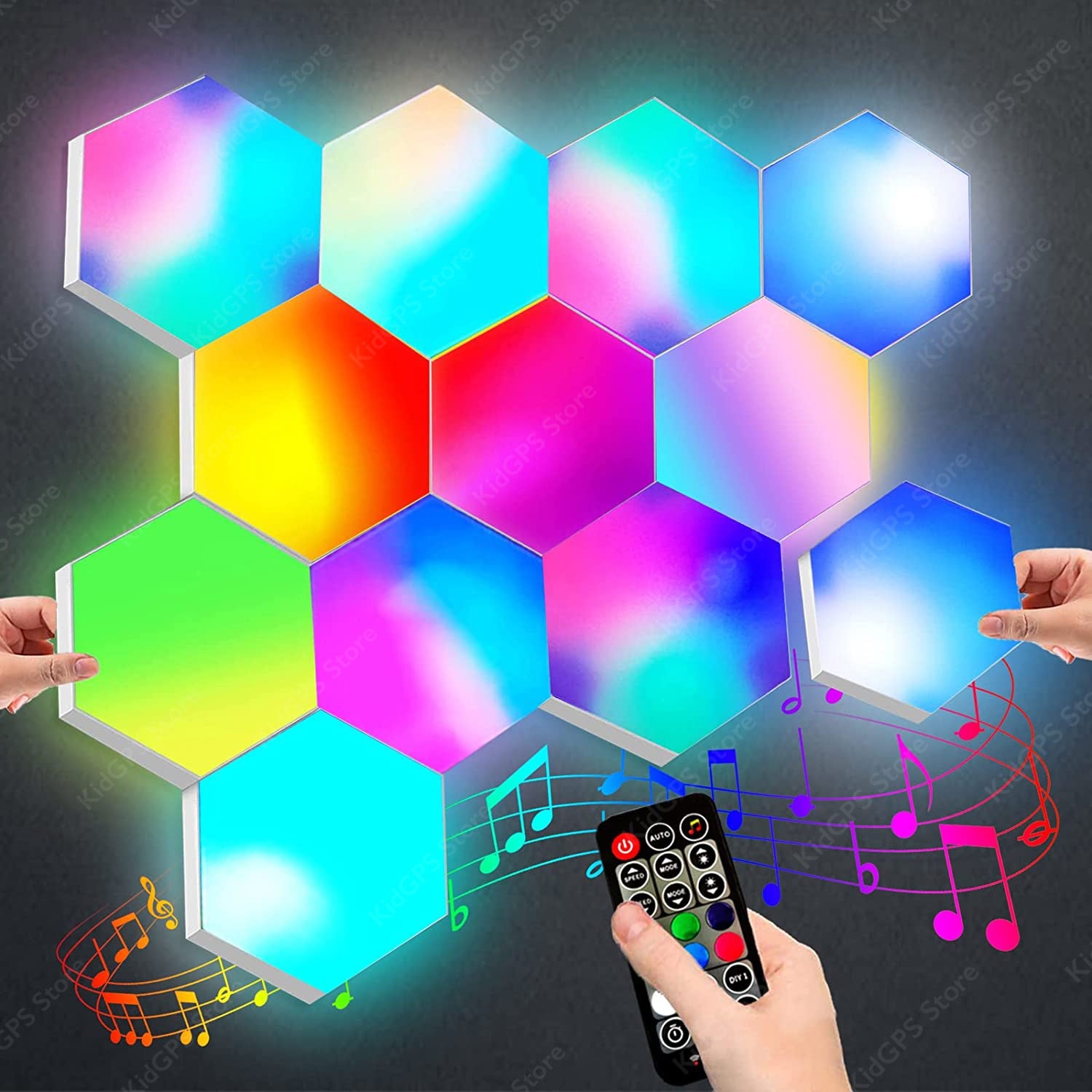 Lampa modulara touch hexagon Huerler LD701