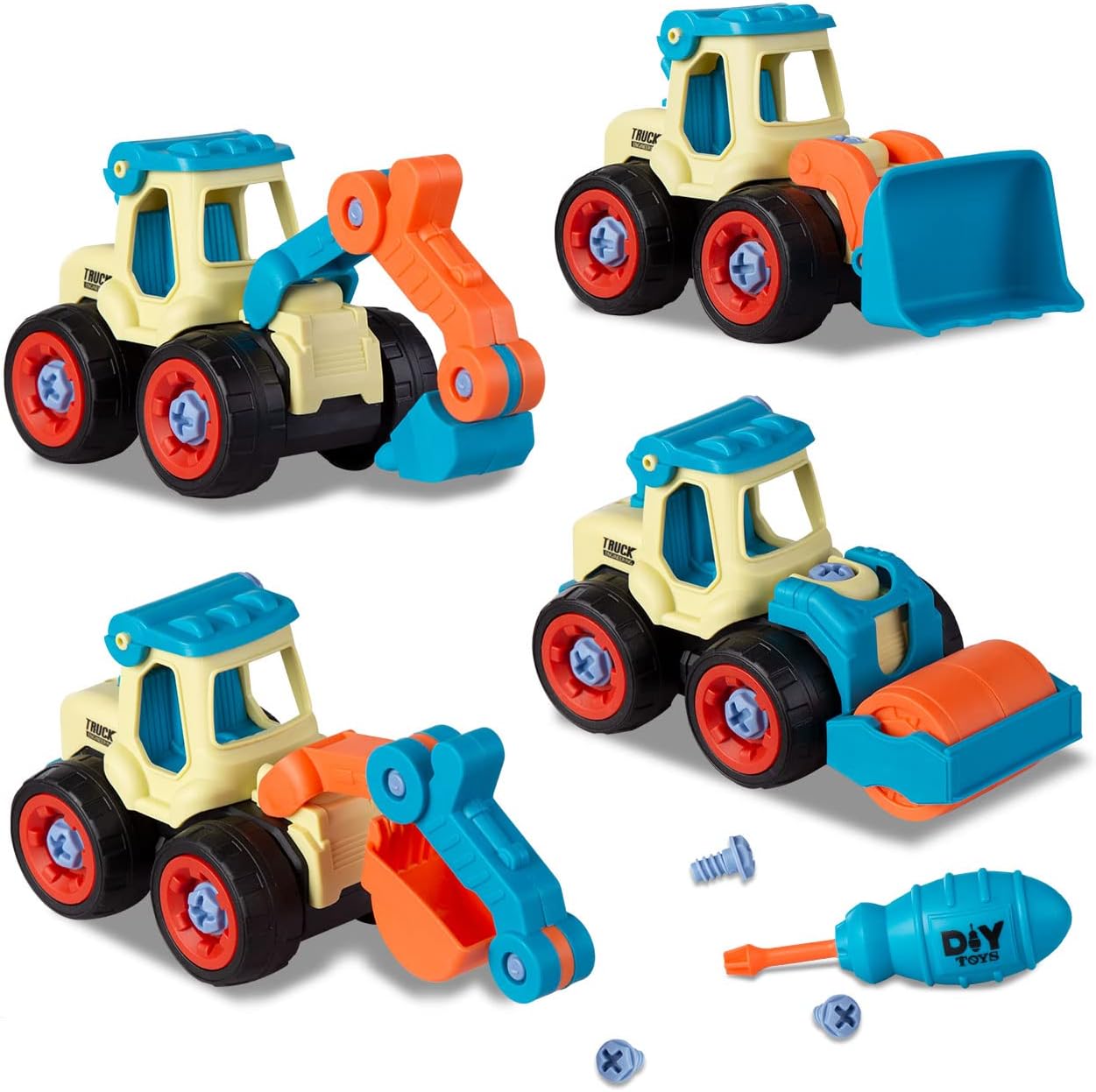Set Masinute Demontabile Pentru Copii, KidProtect ConstructoCars