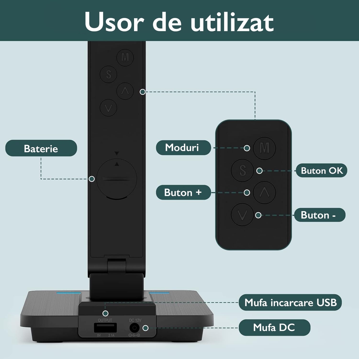 Lampa De Birou LED Huerler® Business Pro