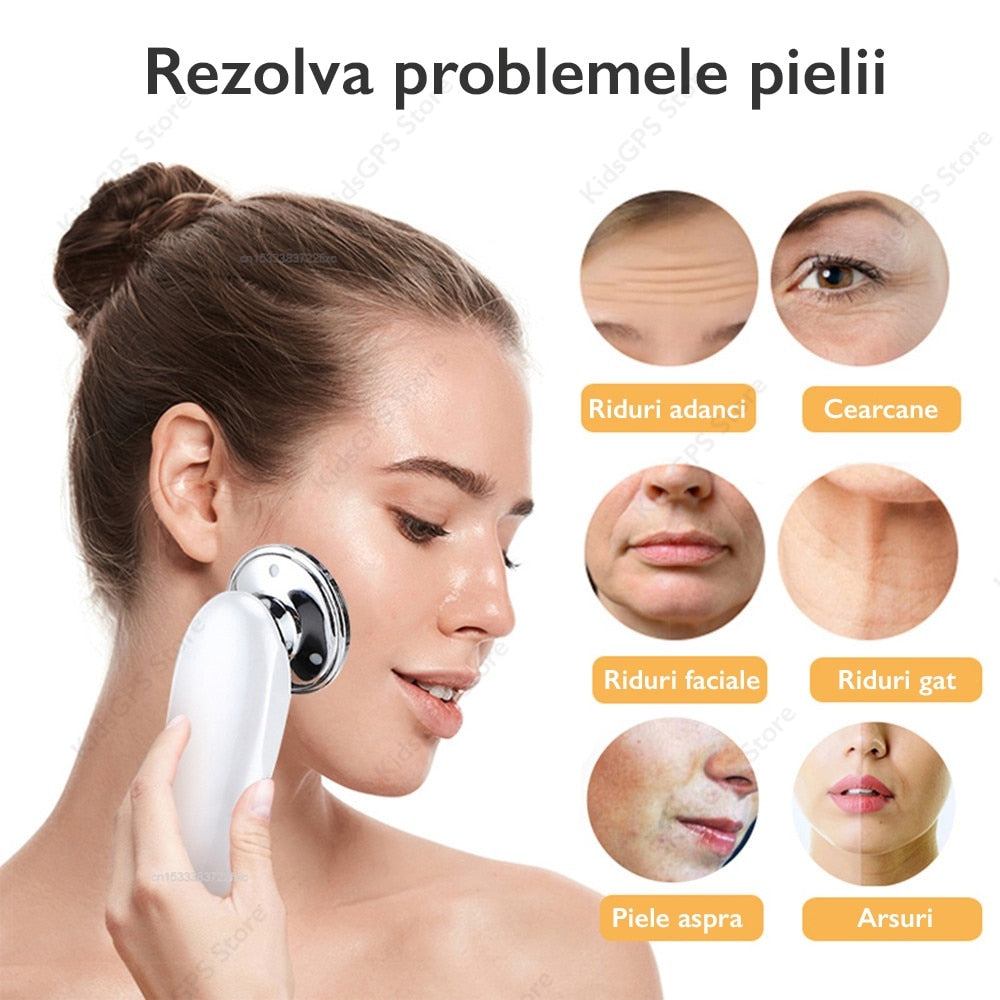 Aparat profesional pentru tratament facial si intinerirea pielii 7 in 1 Horigen®
