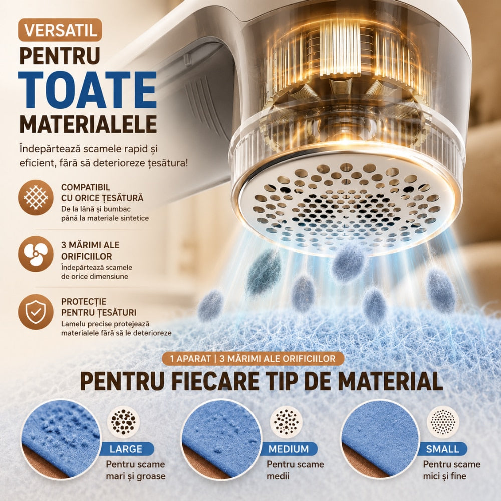 Aparat De Curatat Scame Cu Acumulator KD Home FuzzZero