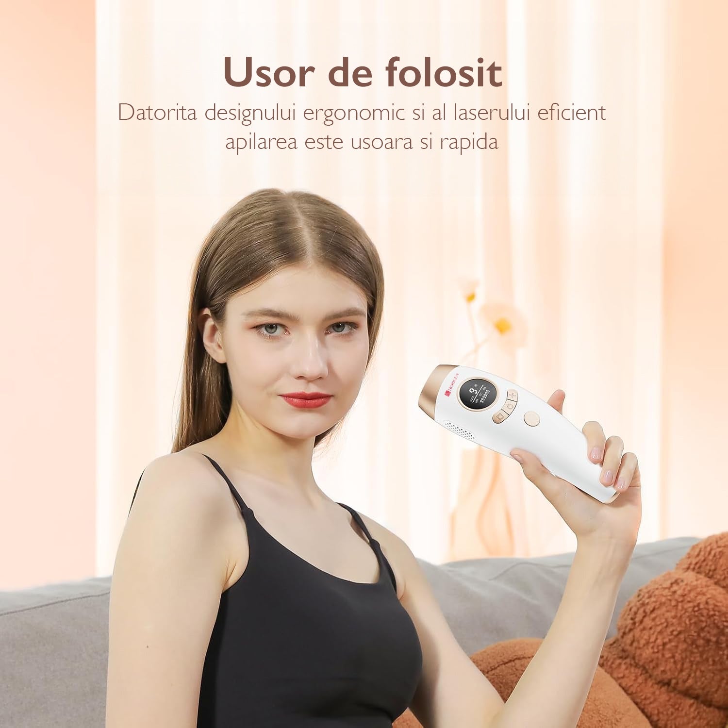 Epilator IPL Horigen® LumiCare Perfection, Alb