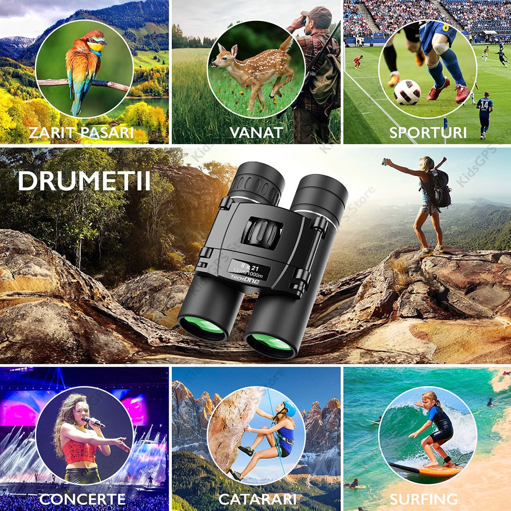 Binoclu profesional 8 x 21 Techone® Hunter