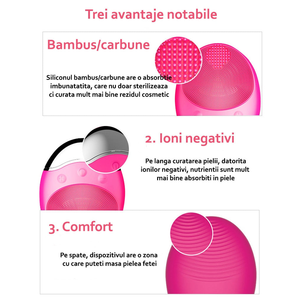 Dispozitiv de curatare faciala, Horigen™ DeepClean Pro V4