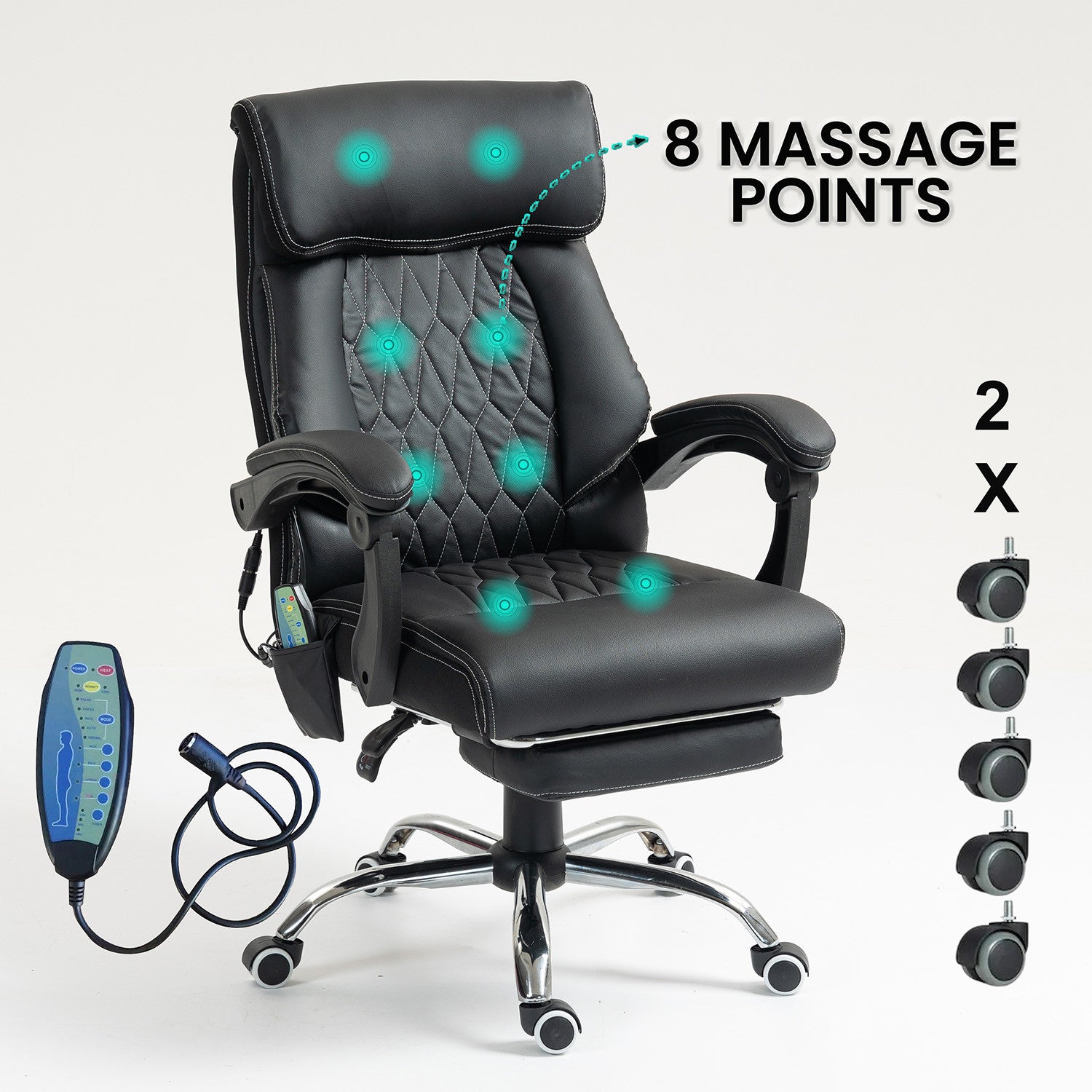 Scaun de Birou Directorial Cu Masaj KD Home OmniRelax