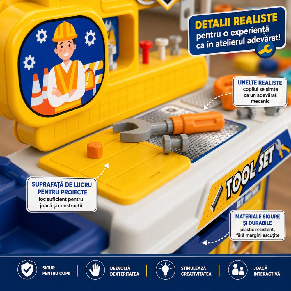 Banc de Lucru Copii Kidprotect Mini Bench