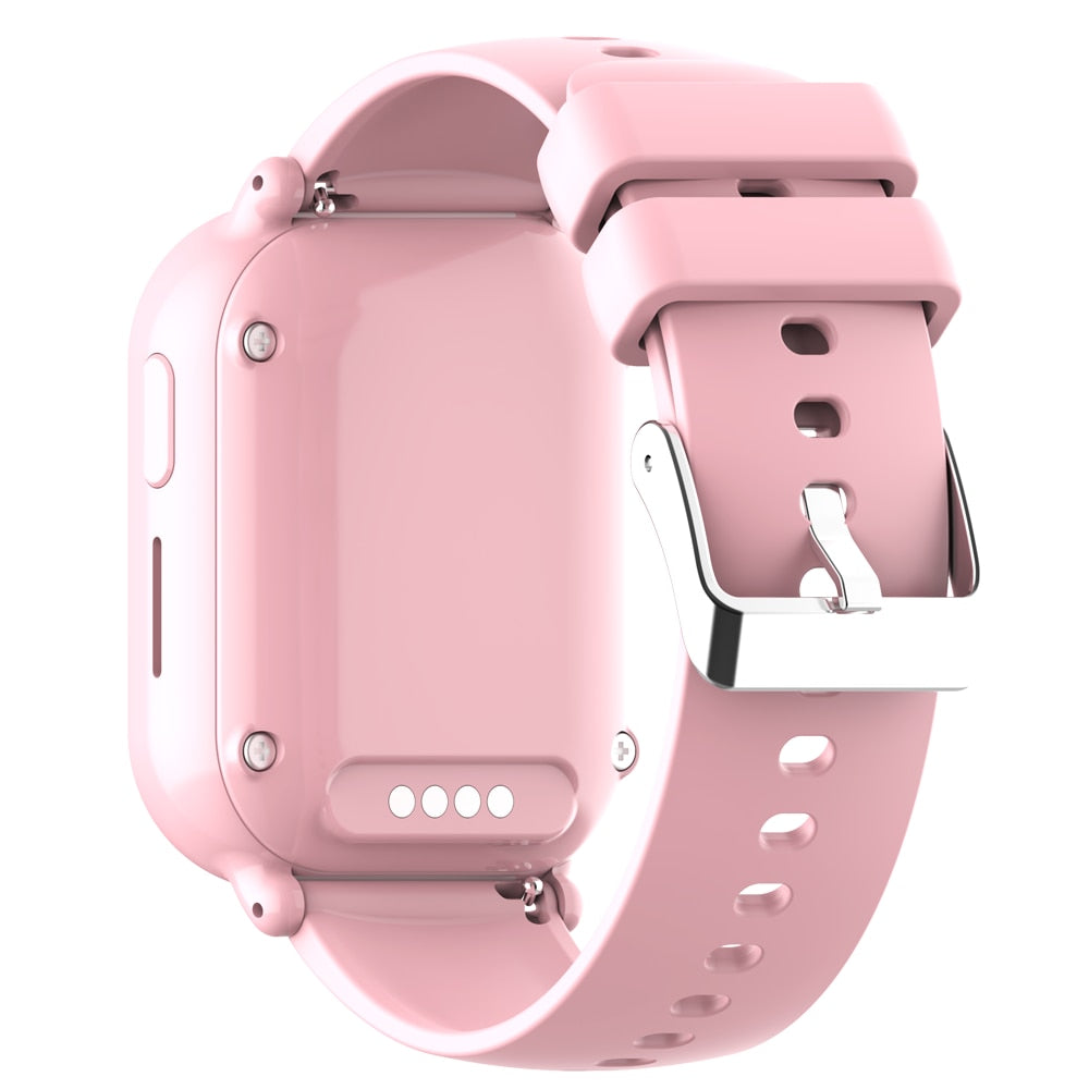 Ceas Smartwatch GPS Copii Cu Localizare Si Telefon Techone™ TinyTracker CT22 Pro, Roz