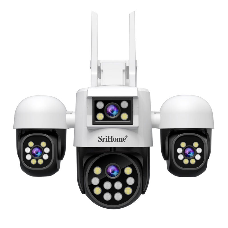 Camera Cvadrupla De Supraveghere Video WIFI CCTV SriHome™ SH069 Plus