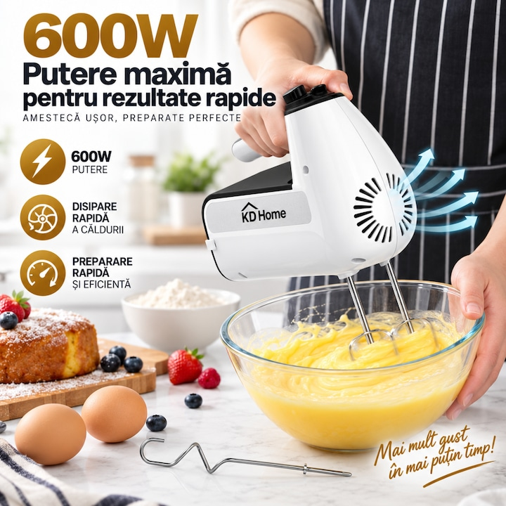 Mixer De Mana Vertical KD Home MasterWhisk Pro