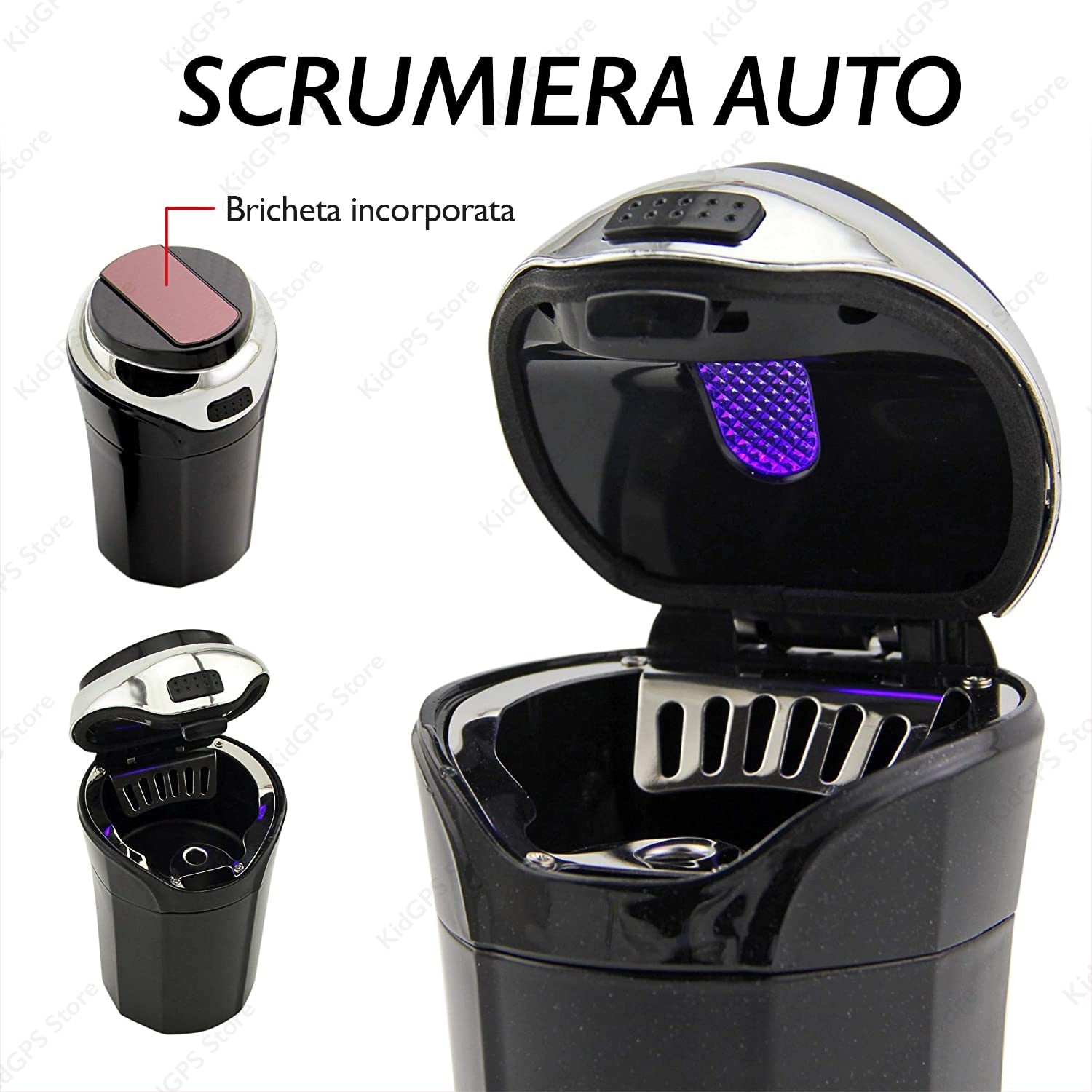 Scrumiera auto Techone® Fresh Scent