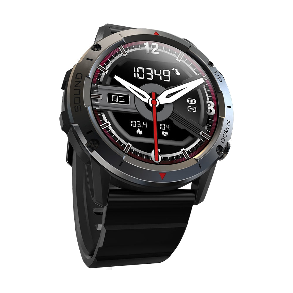 Ceas smartwatch barbati TechONE® NX9 Gorilla, Negru