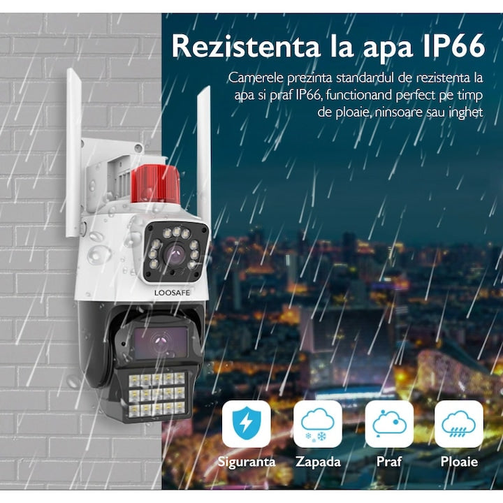 Camera de Supraveghere Dubla Wireless CCTV Loosafe® 80XPRO