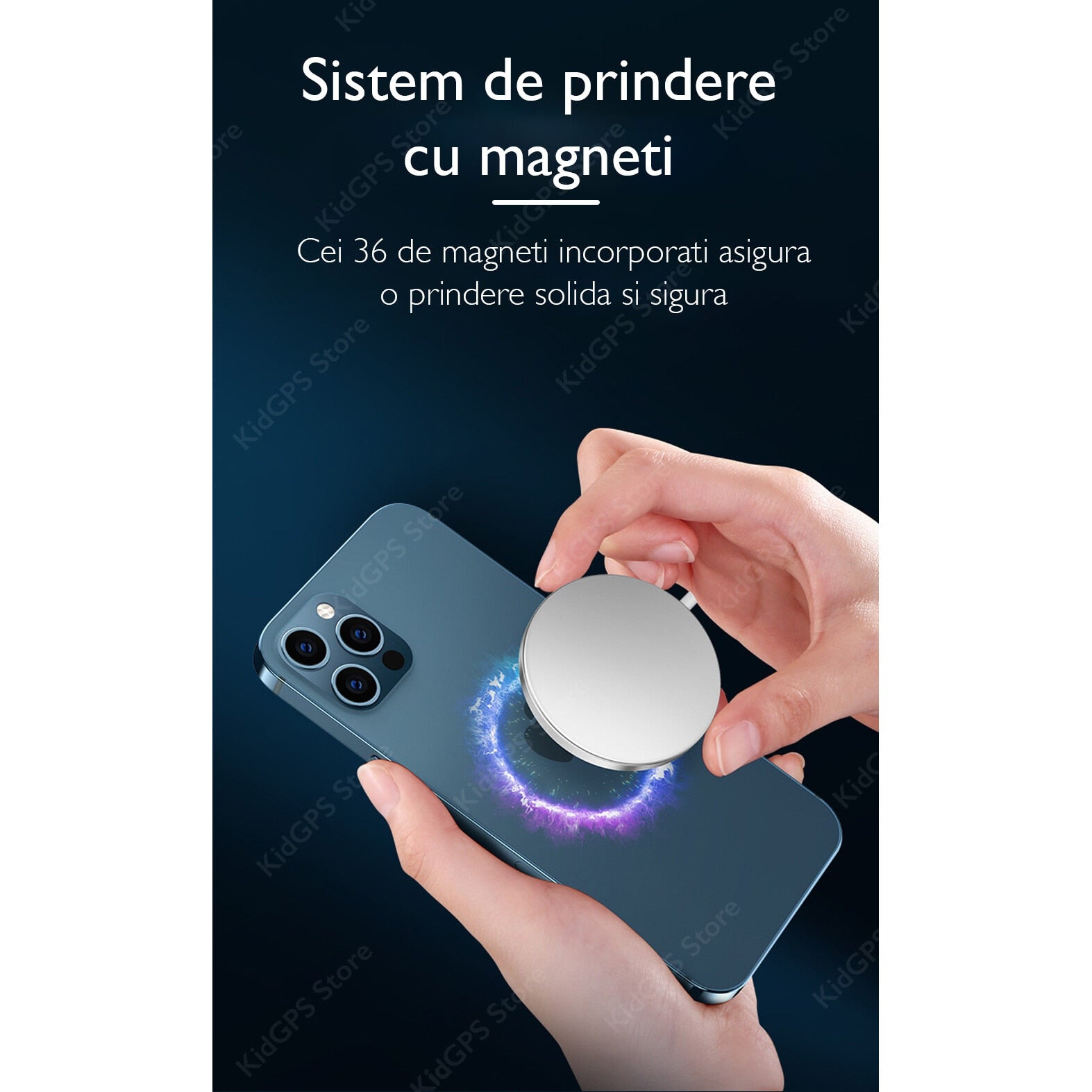Incarcator wireless Loowoko™ MW12