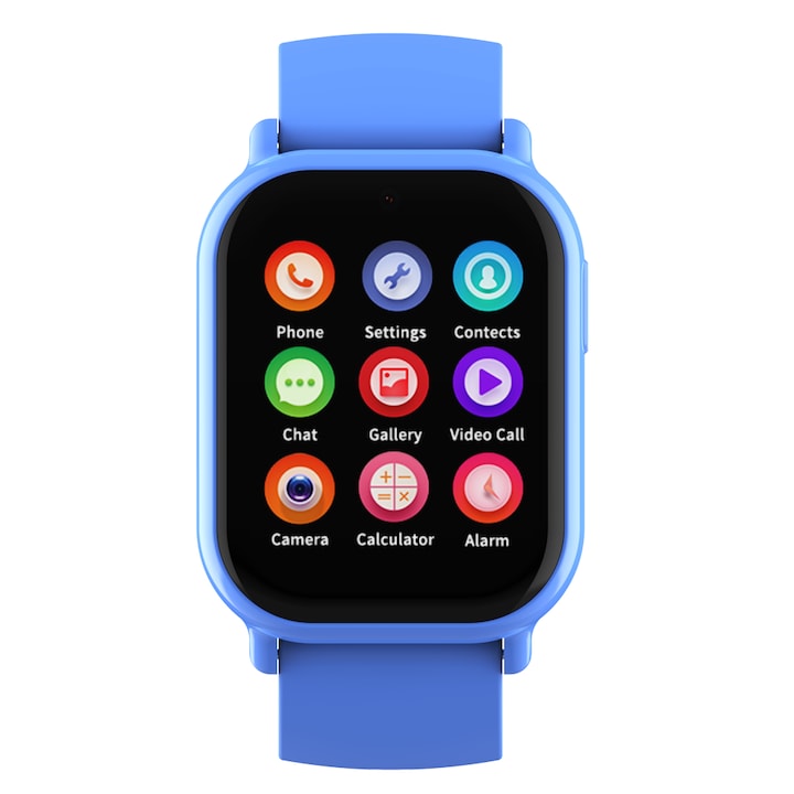Ceas Smartwatch GPS Copii Cu Localizare Si Telefon Techone™ TinyTracker CT22, Albastru