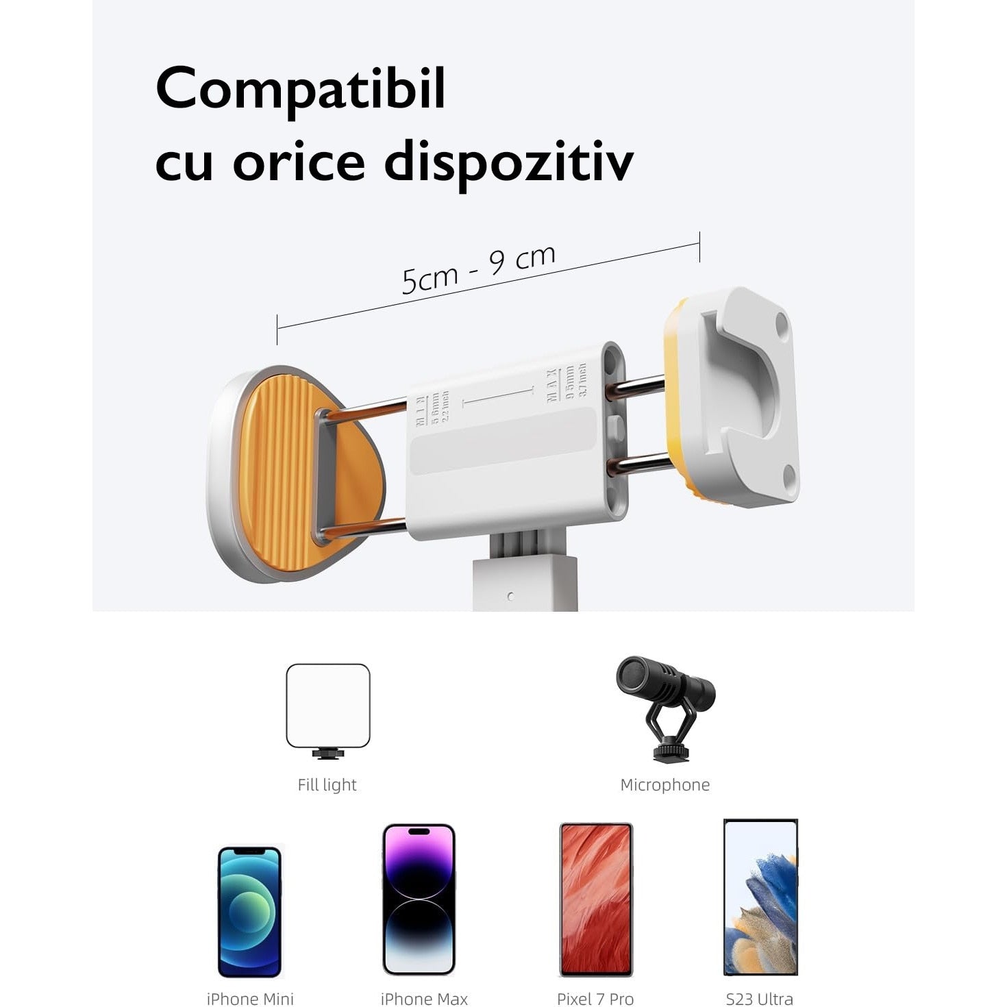 Trepied Foto Telescopic Premium Profesional Techone® Photo Buddy Light