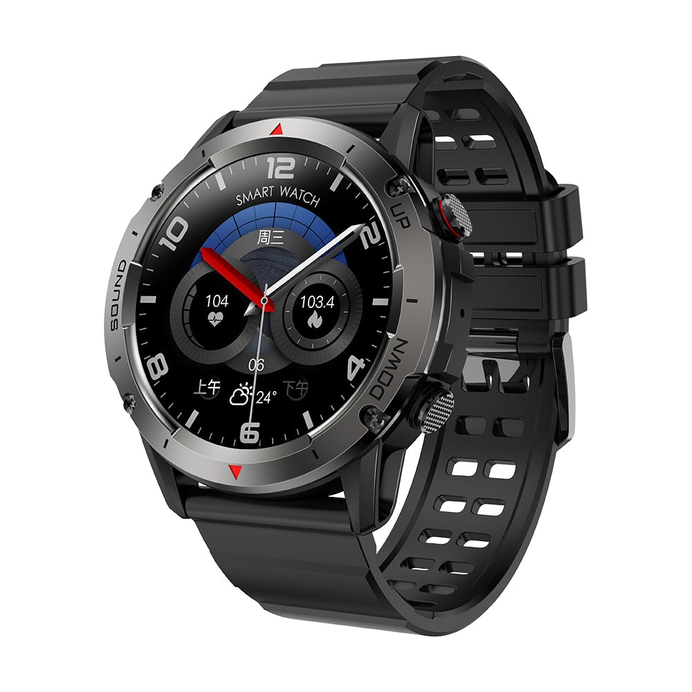 Ceas smartwatch barbati TechONE® NX9 Gorilla, Negru
