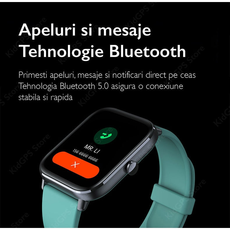 Ceas smartwatch TechONE™ KM04, Roz