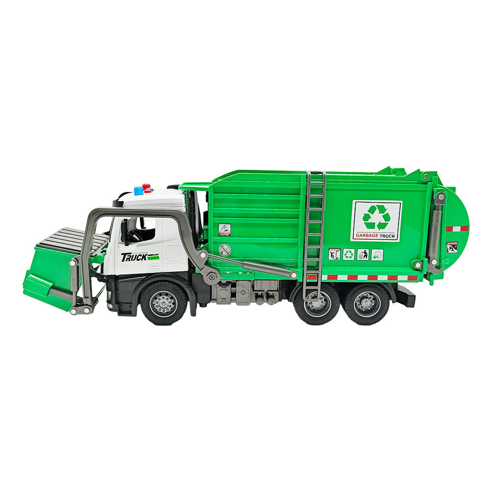 Masina de Gunoi De Jucarie Pentru Copii, KidProtect GreenCity Truck