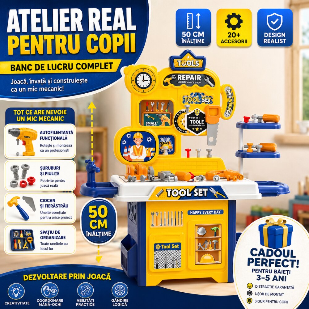 Banc de Lucru Copii Kidprotect Mini Bench