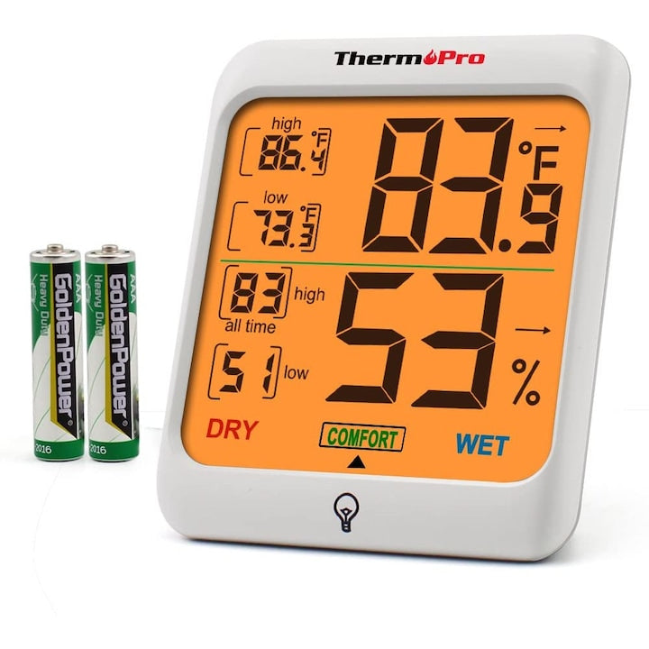Termometru si higrometru de camera ThermoPro TP-53 Pro