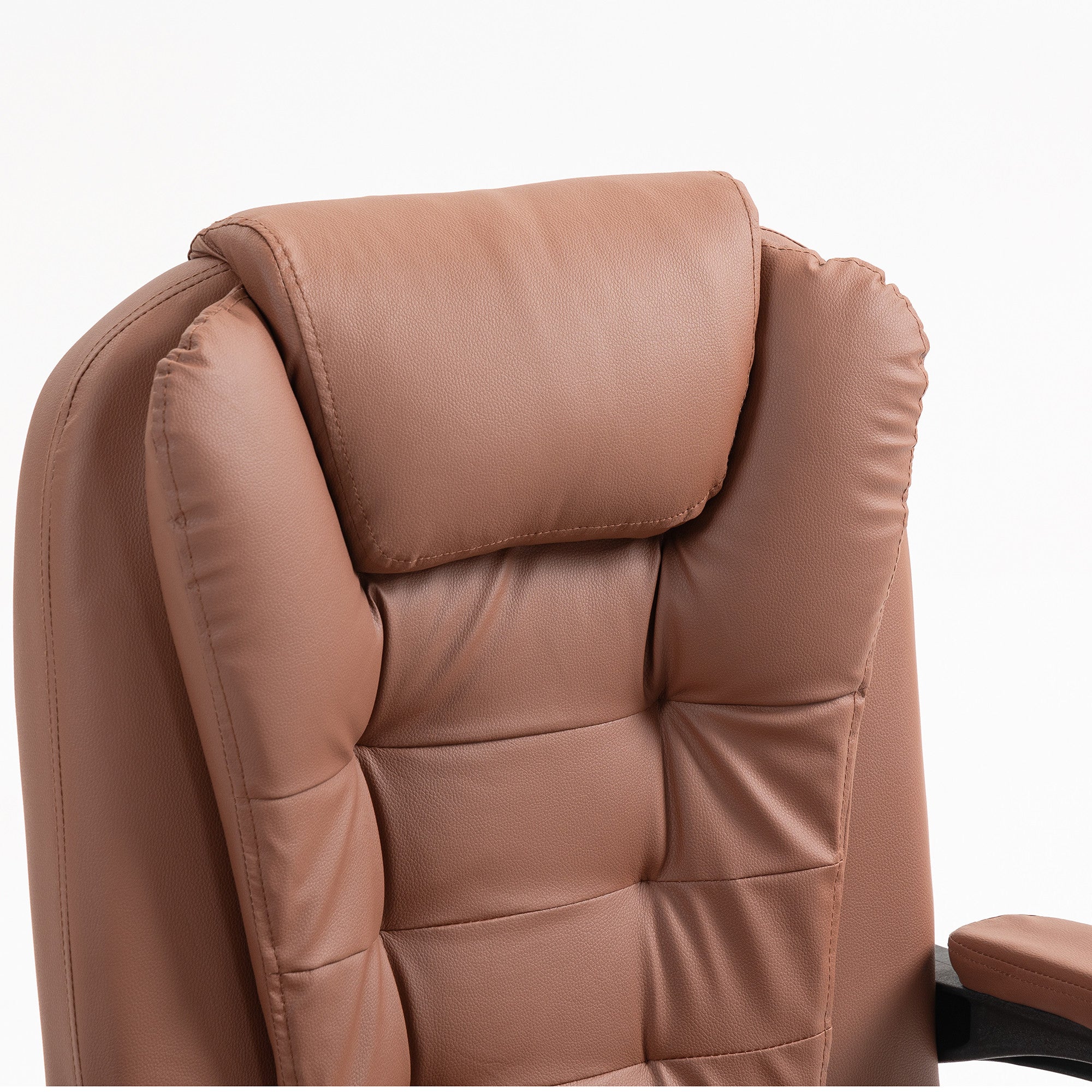 Scaun De Birou Directorial Ergonomic KD Home® ErgoLux Regal Comfort, Maro