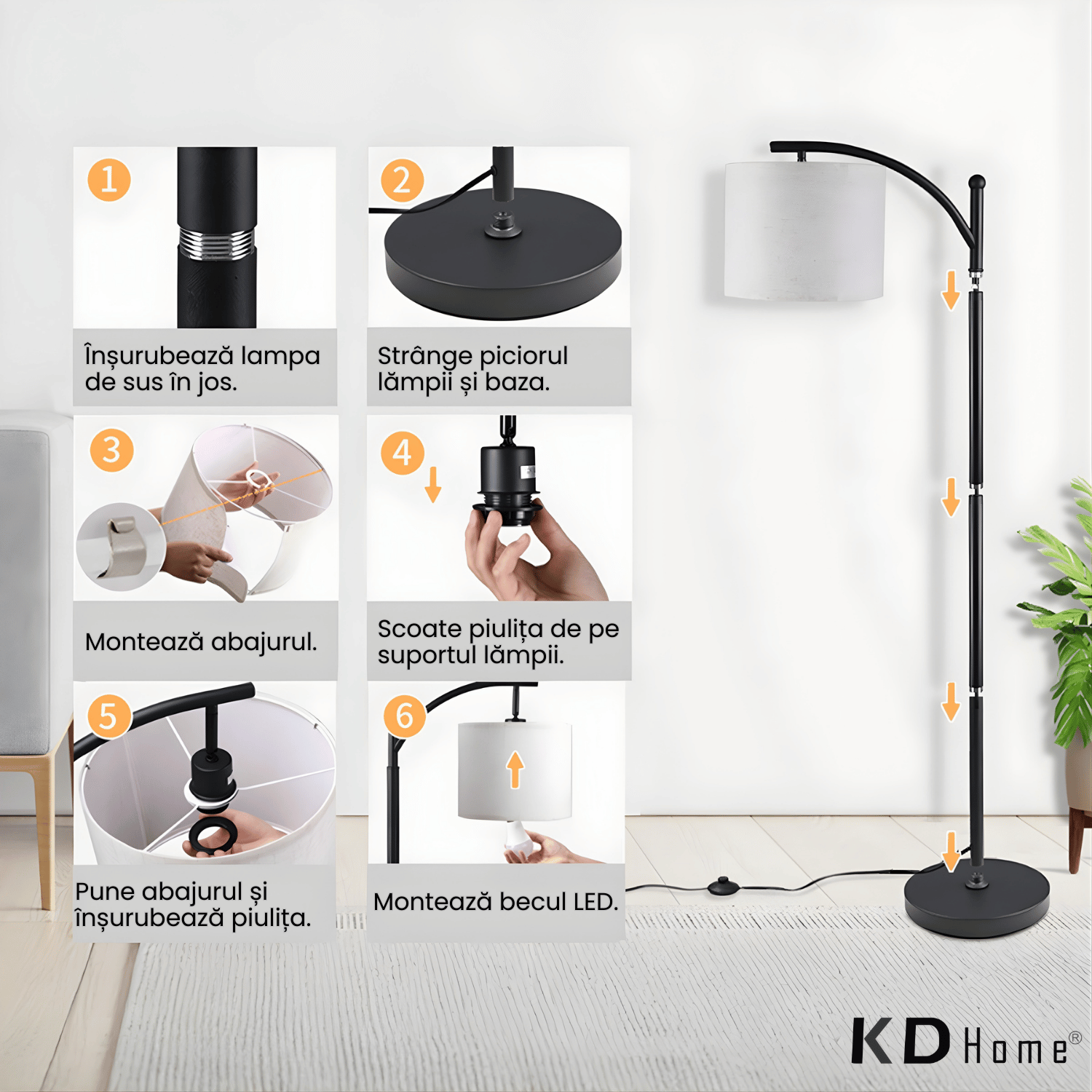 Lampadar KD Home LumaShift