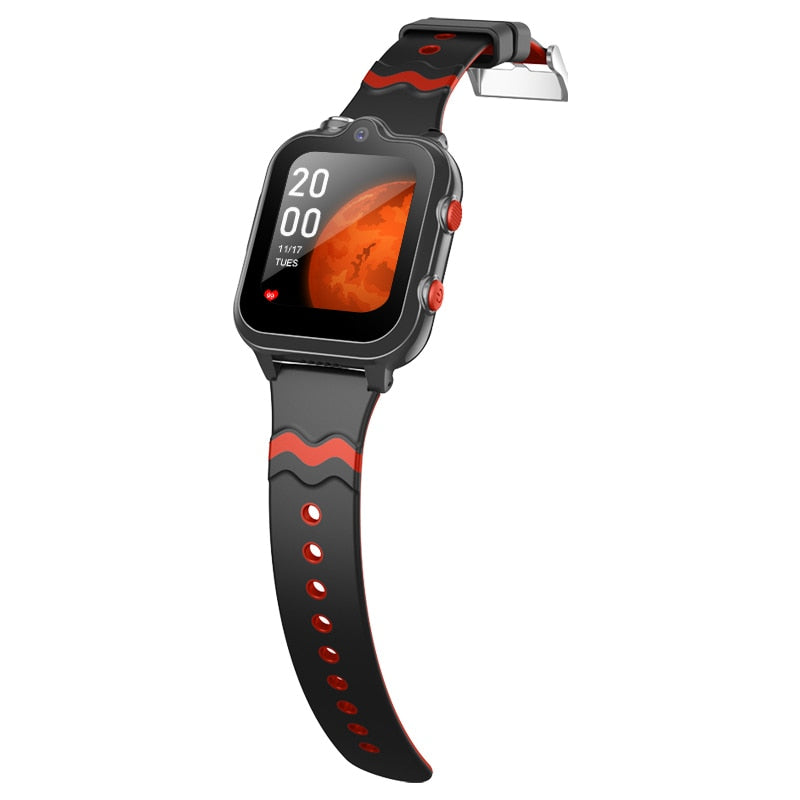 Ceas smartwatch GPS copii cu localizare si telefon Techone™ KT18, Negru