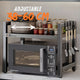 Raft Metalic Cuptor cu Microunde, KD Home SpaceRack