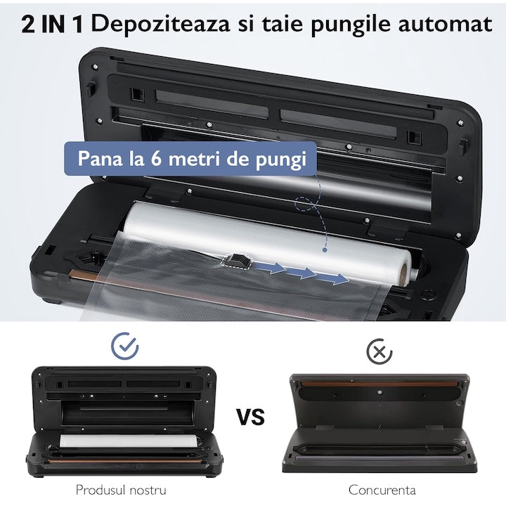 Aparat de Vidat Alimente KD Home® PackMaster Pro