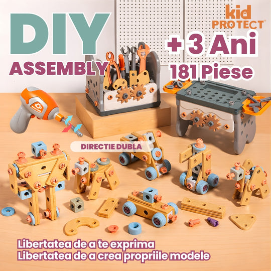 Trusa de Scule Copii de Construit Kidprotect Pro Construct