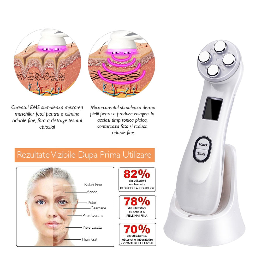 Aparat pentru intinerirea pielii 5 in 1 Horigen™ Photon Skin
